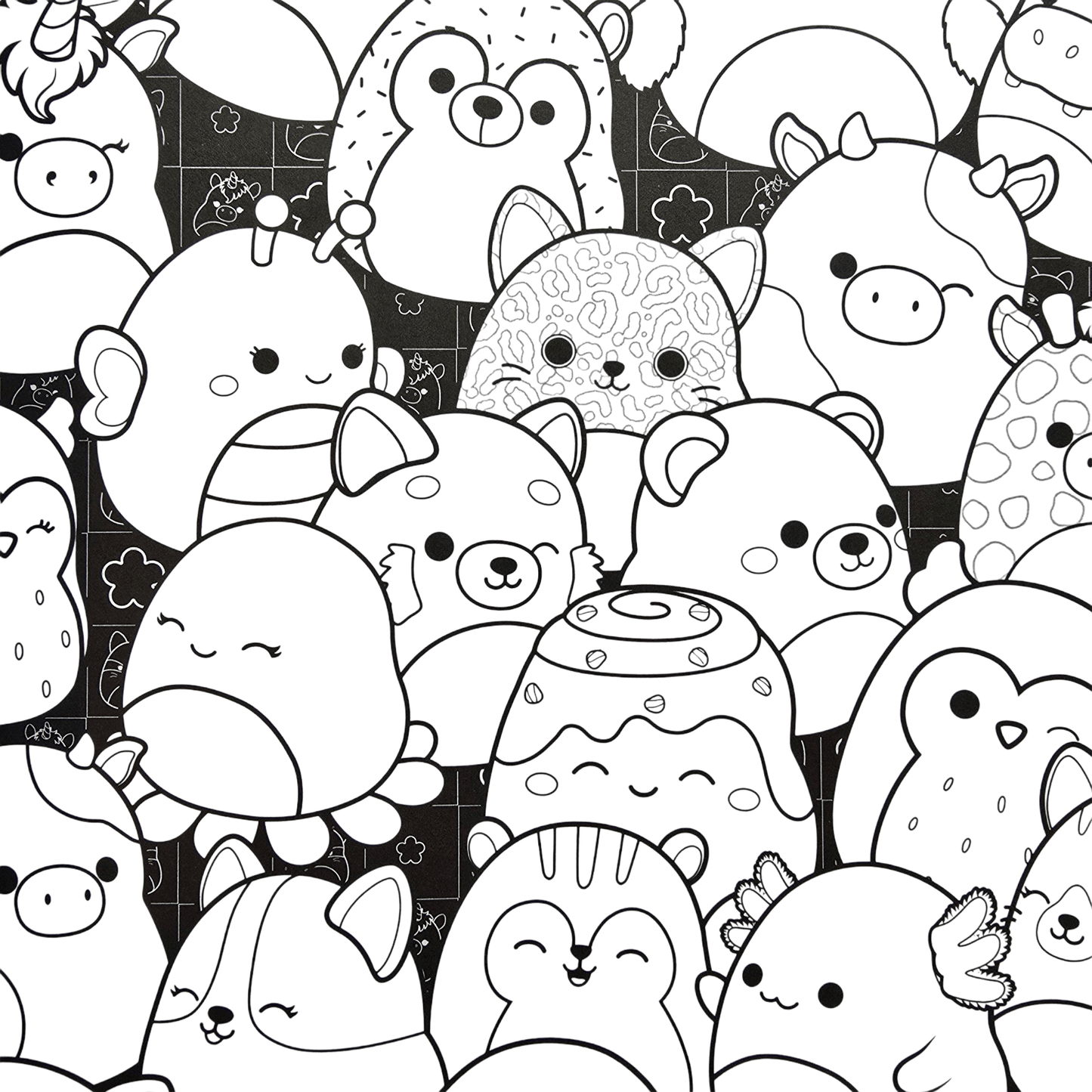 Villem Squishmallows. Värvimisraamat EGMONT