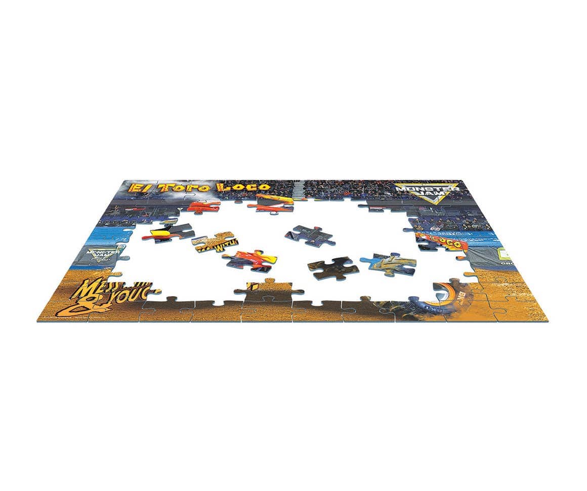 Villem El Toro Loco Monster Jam pusle 100 tk+ termolõunakott Eurographics Puzzles Europe