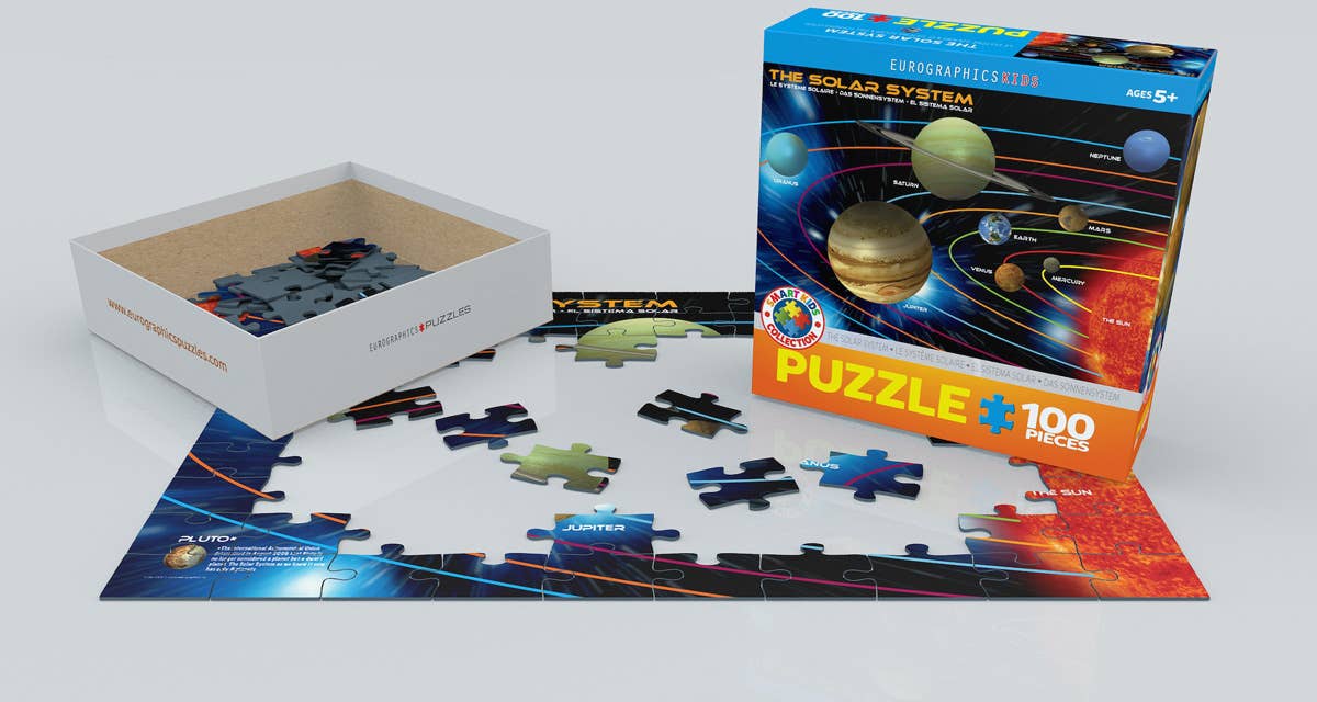 Villem Pusle The Solar System #2 100 tk Eurographics Puzzles Europe