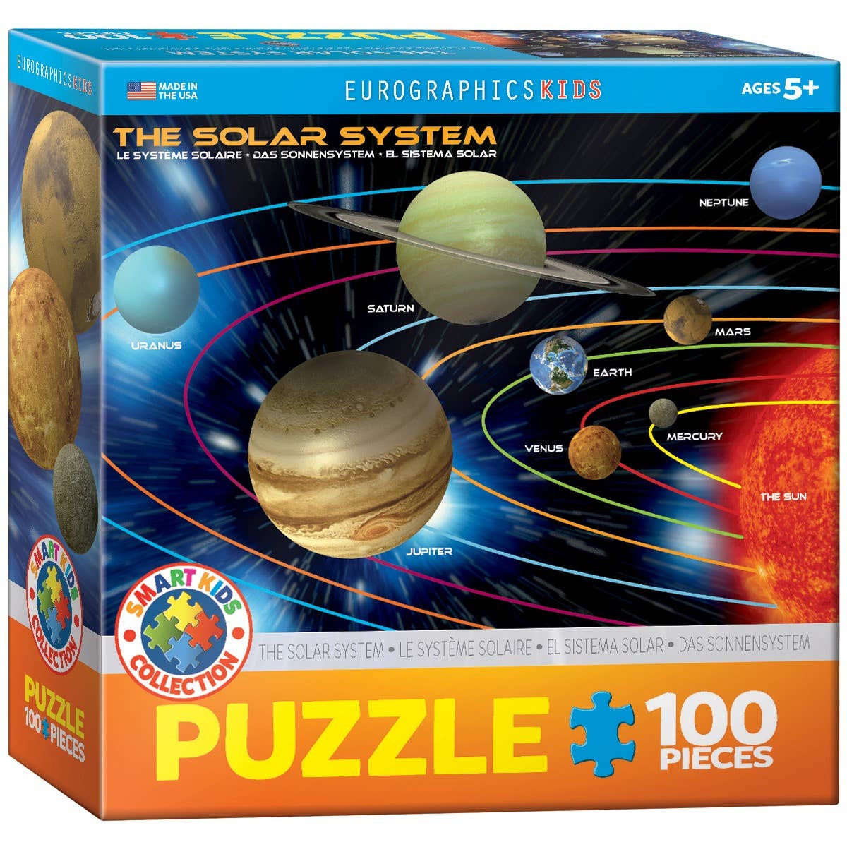 Villem Pusle The Solar System #2 100 tk Eurographics Puzzles Europe