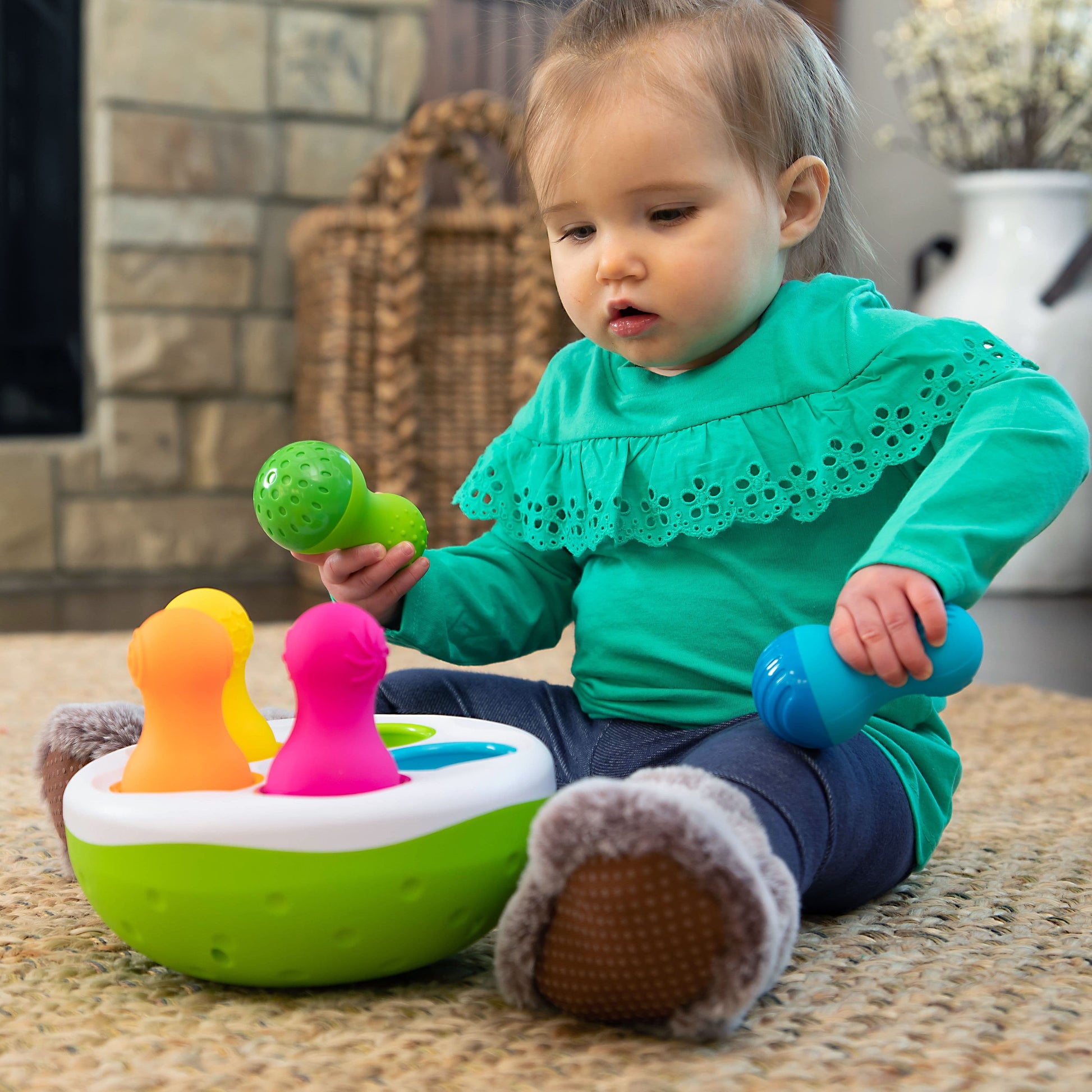 Villem Fat Brain Toy Co SpinnyPins Fat Brain Toy Co