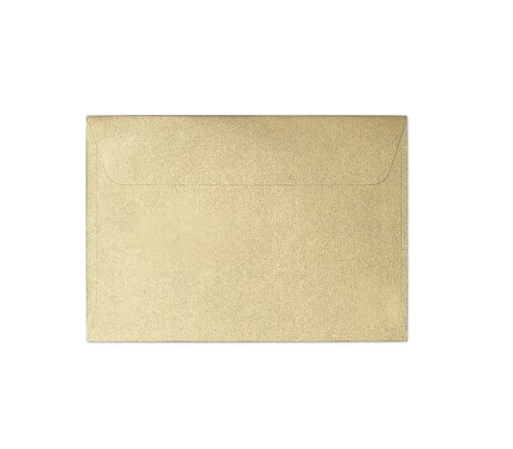 Villem Dekoratiivümbrik Pearl Gold B7– 10tk Galeria Papieru