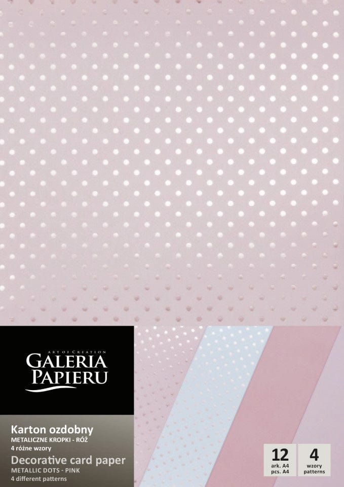 Villem Disainpaberi segupakk Täpid 12 lehte Galeria Papieru