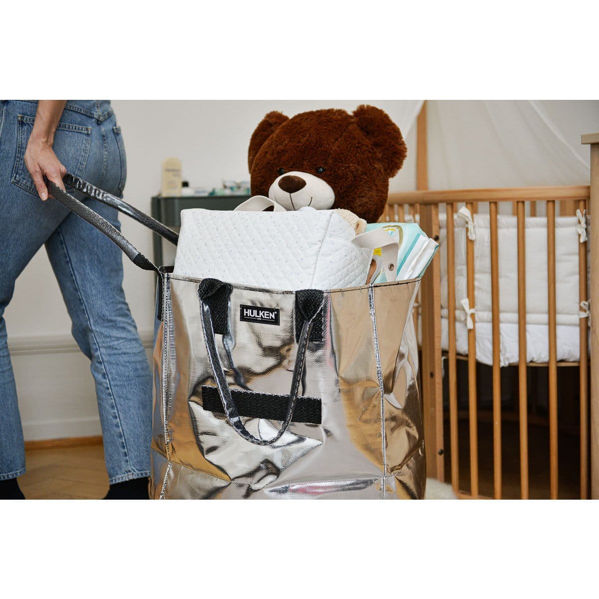 Villem Hulkenbag Hulken® Rolbag - Silver Hulkenbag