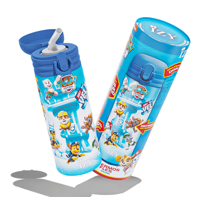 Villem IZY laste termospudel Paw Patrol Refresh Blue 350ml IZY Bottles
