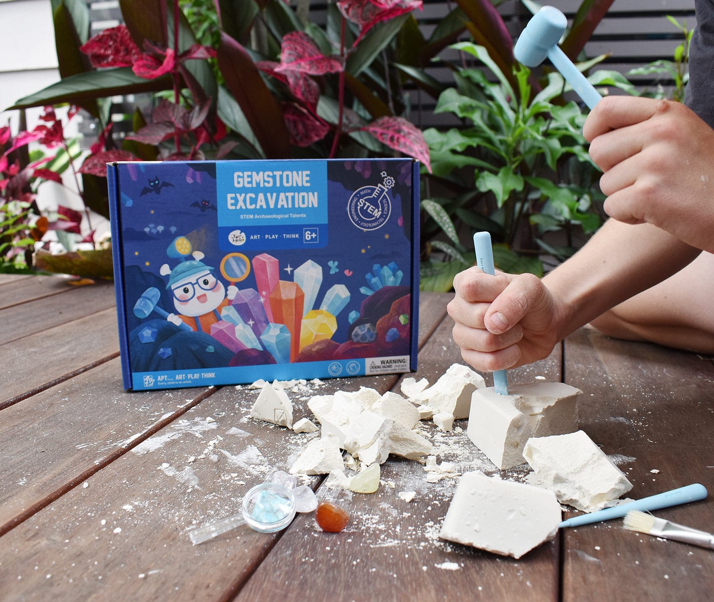 Villem Jarmelo  Geoloogi Kaevamiskomplekt – Poolvääriskividega Jarmelo