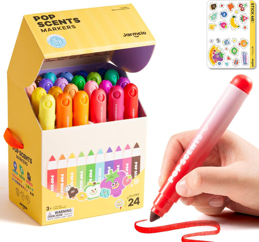 Villem Jarmelo lõhnavad markerid 24 tooni 🐺🩷 Jarmelo