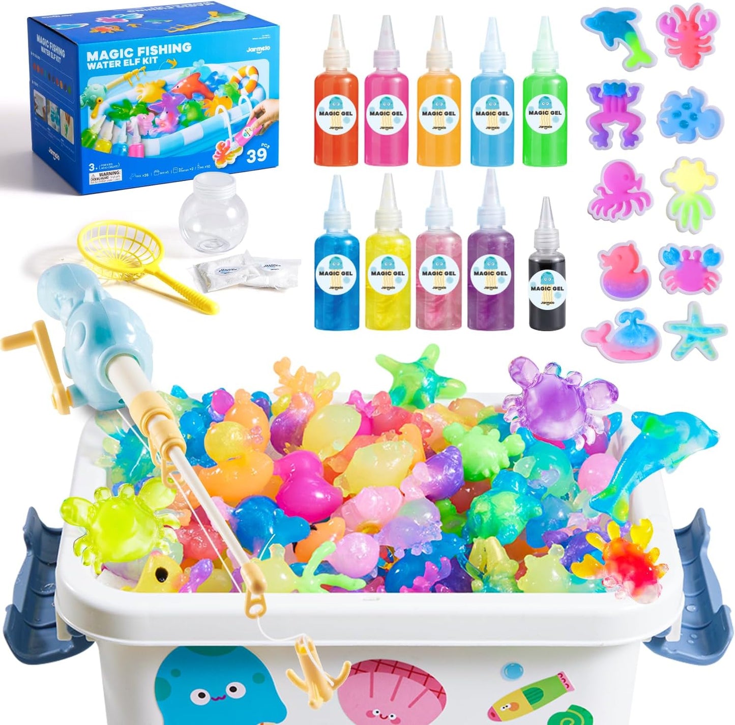 Villem Jarmelo maagiline kalastamiskomplekt "Veehaldjad" Jarmelo