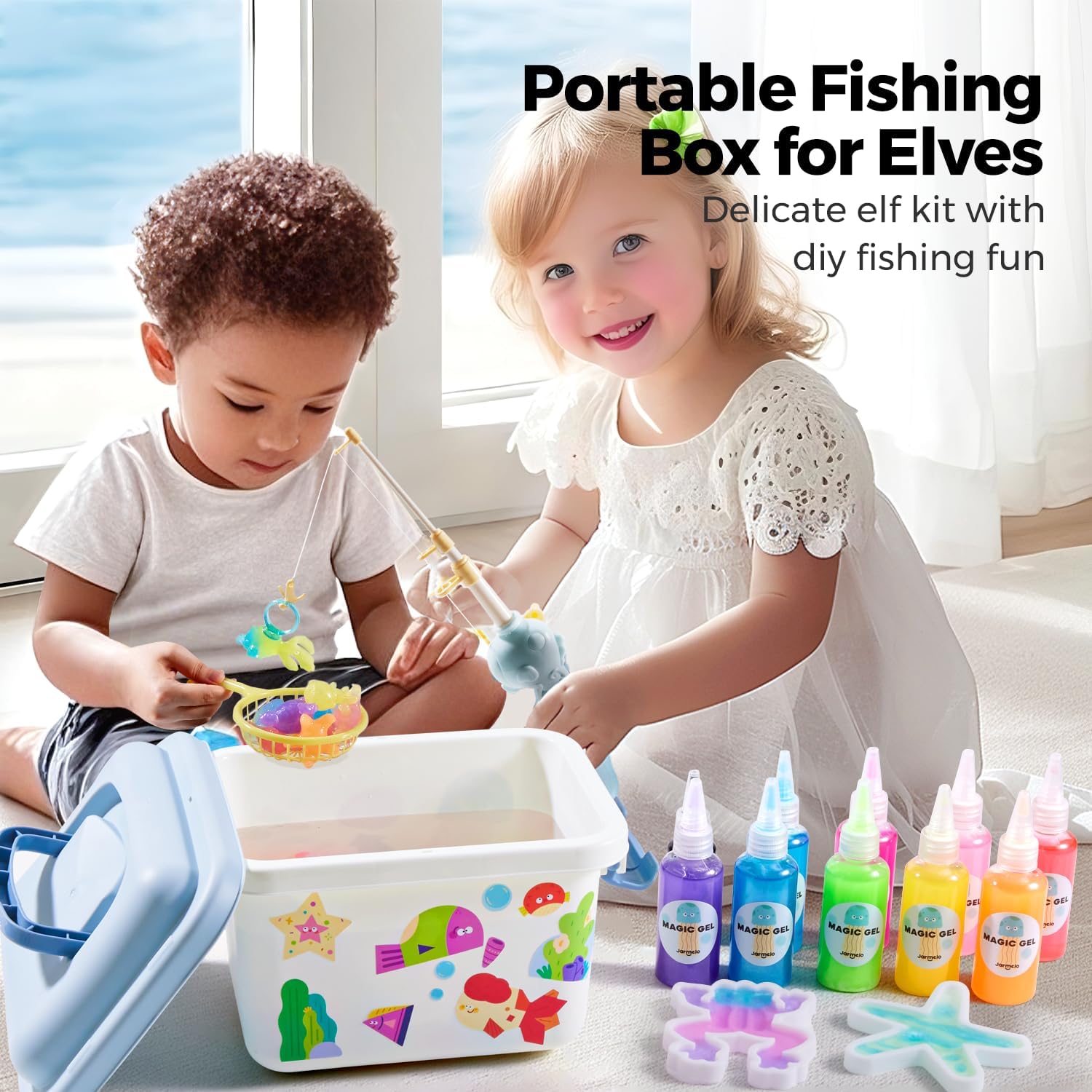 Villem Jarmelo maagiline kalastamiskomplekt "Veehaldjad" Jarmelo