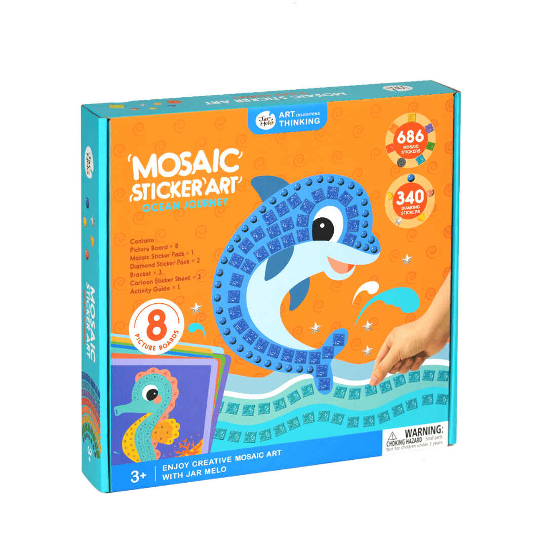 Villem Jarmelo mosaiigi loovkomplekt- Delfiin Jarmelo