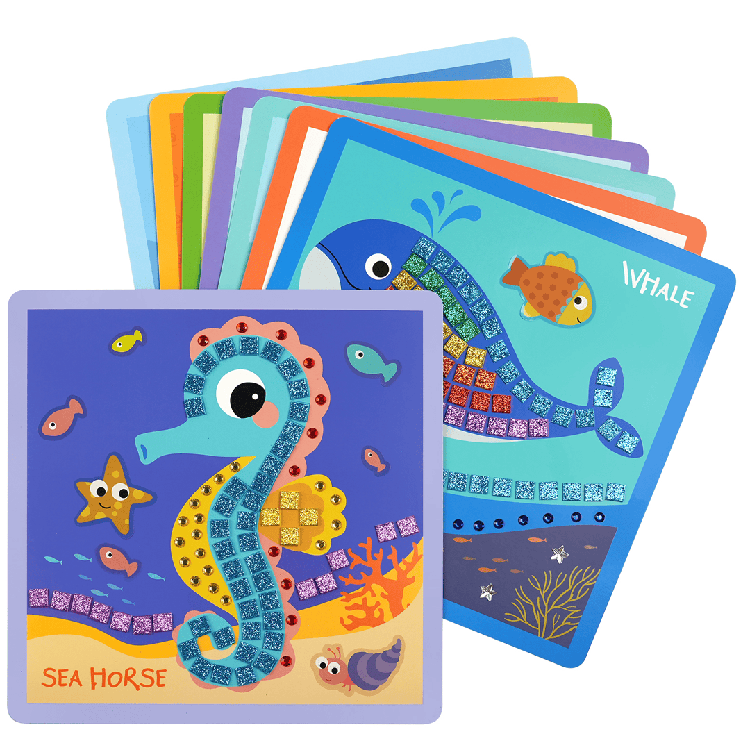 Villem Jarmelo mosaiigi loovkomplekt- Delfiin Jarmelo