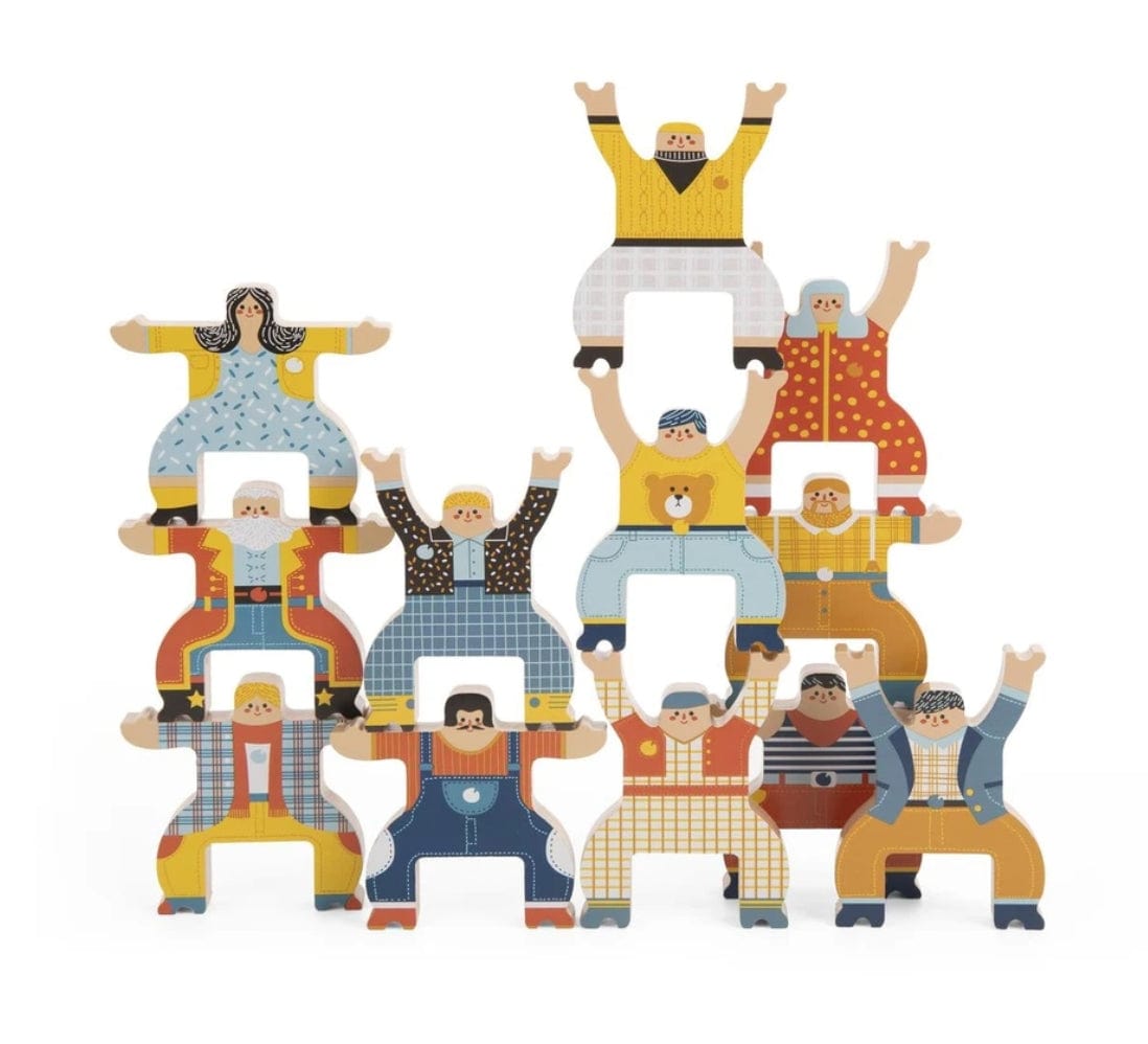 Villem Jarmelo Puidust Virnastamismäng Jarmelo