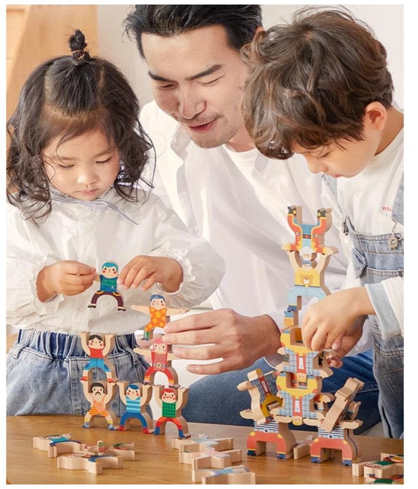 Villem Jarmelo Puidust Virnastamismäng Jarmelo