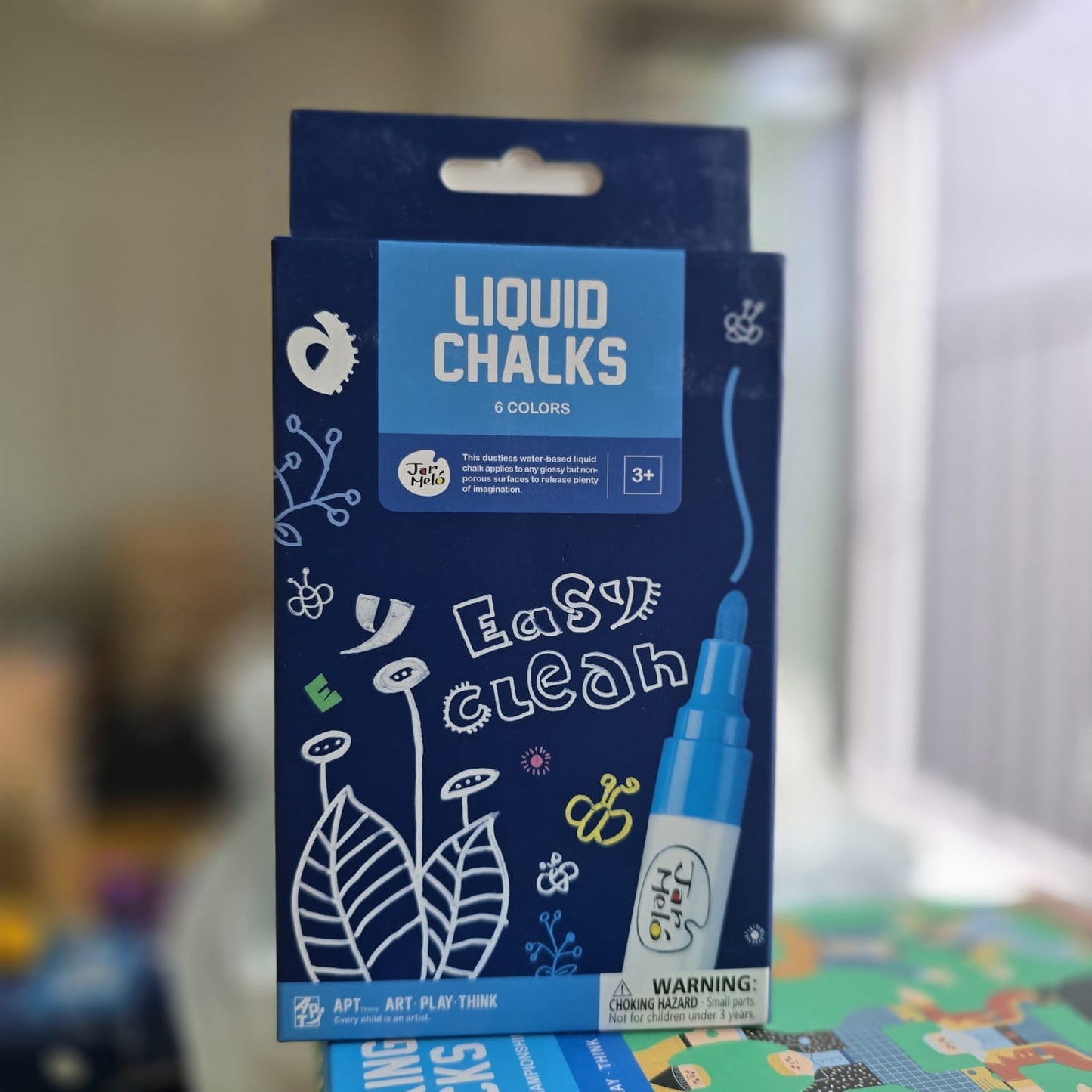 Villem Jarmelo vedekriidimarkerid 6 tooni Jarmelo