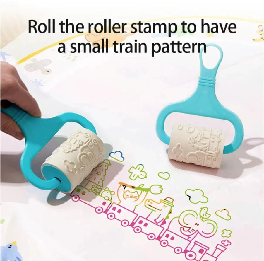 Villem Jarmelo veega maalimise matt väikelastele + aksessuaarid Jarmelo