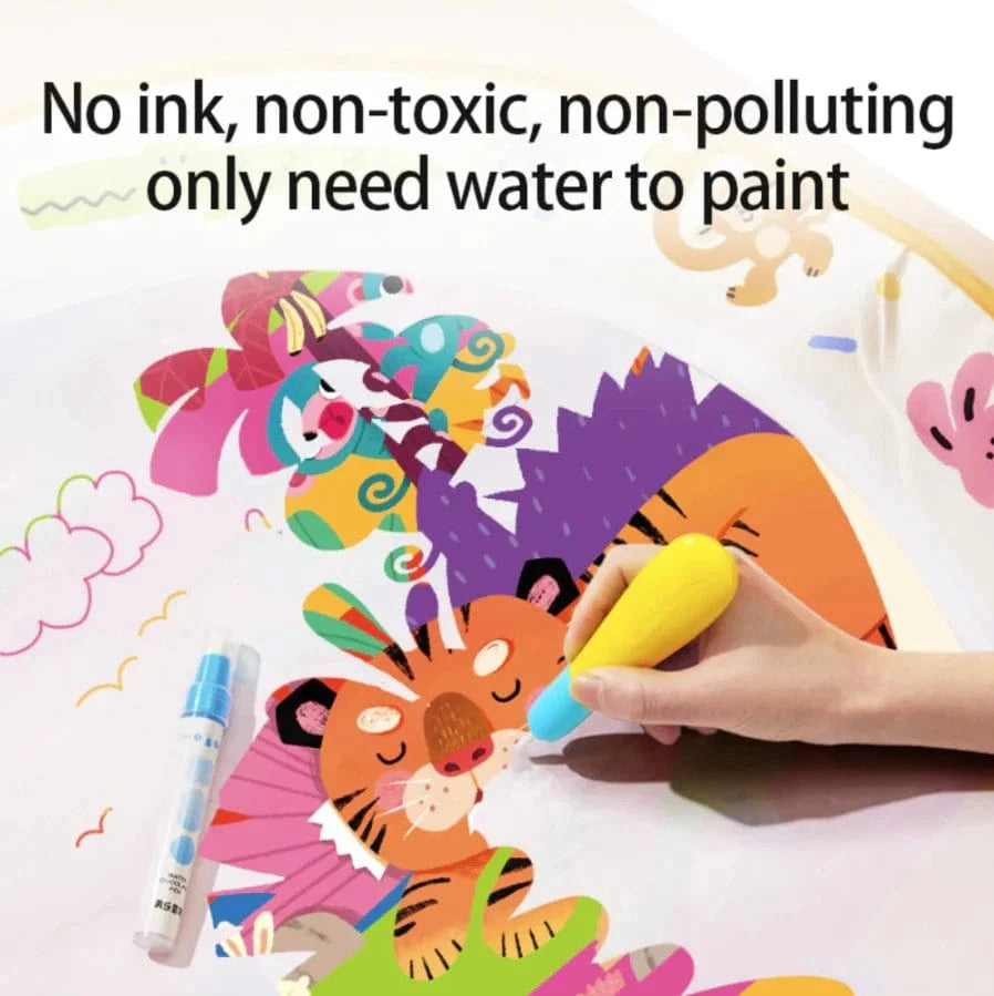 Villem Jarmelo veega maalimise matt väikelastele + aksessuaarid Jarmelo