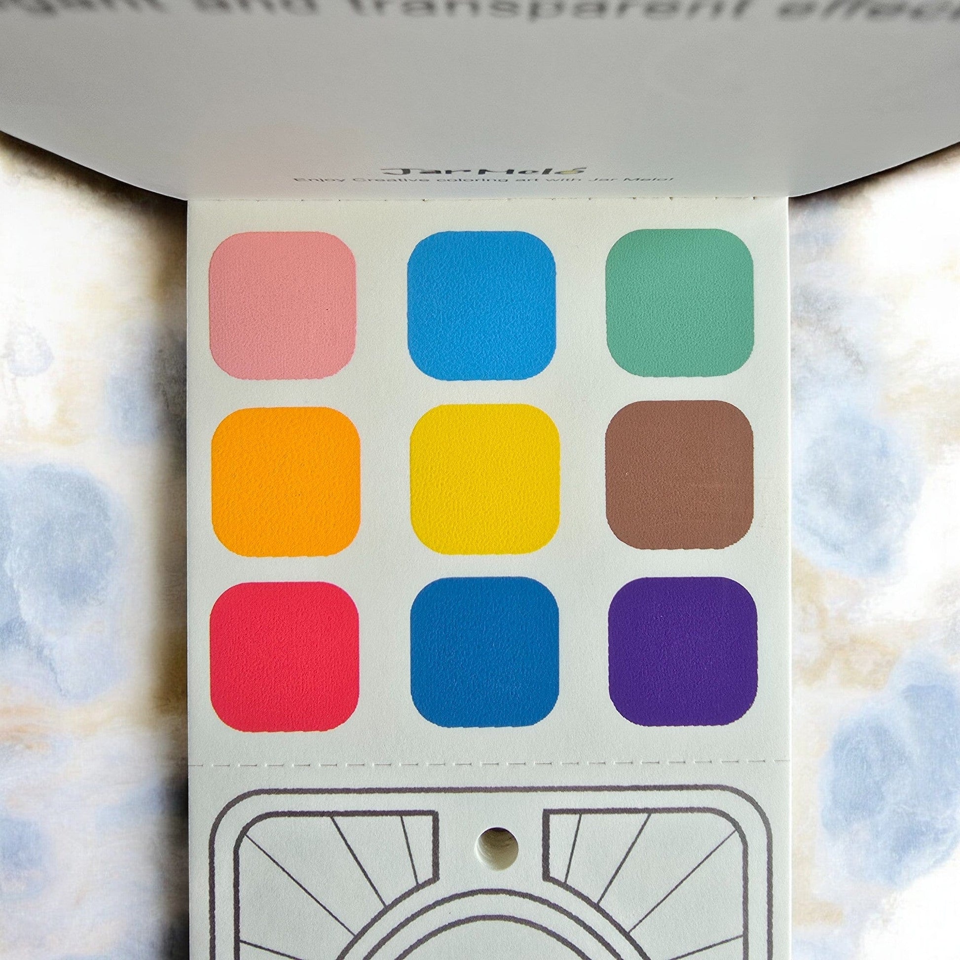 Villem Jarmelo veega värvimise raamat - Dinosauruse Seiklused Jarmelo