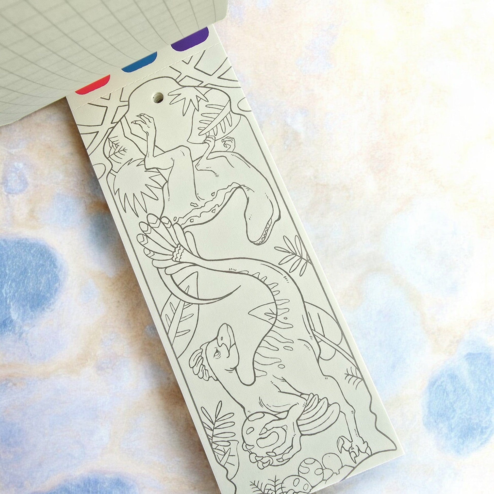 Villem Jarmelo veega värvimise raamat - Dinosauruse Seiklused Jarmelo