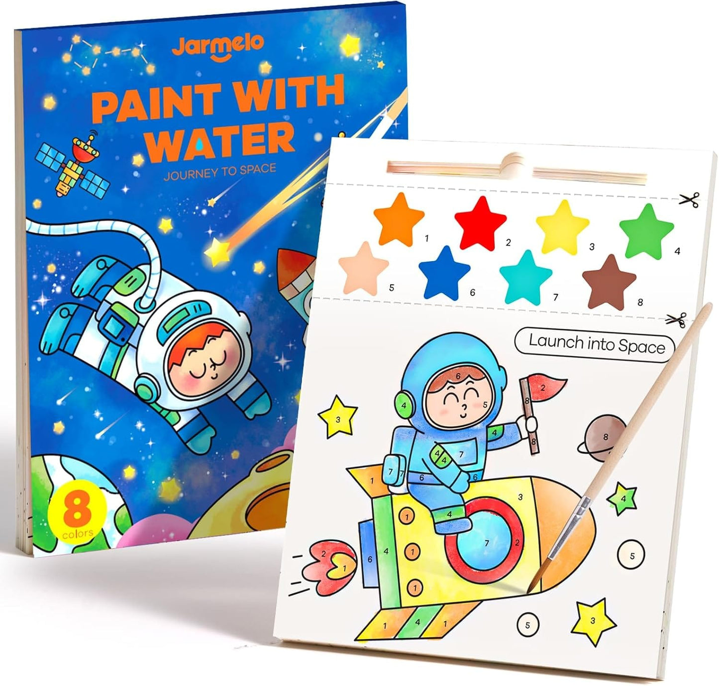 Villem Jarmelo veega värvimise raamat - Kosmos Jarmelo