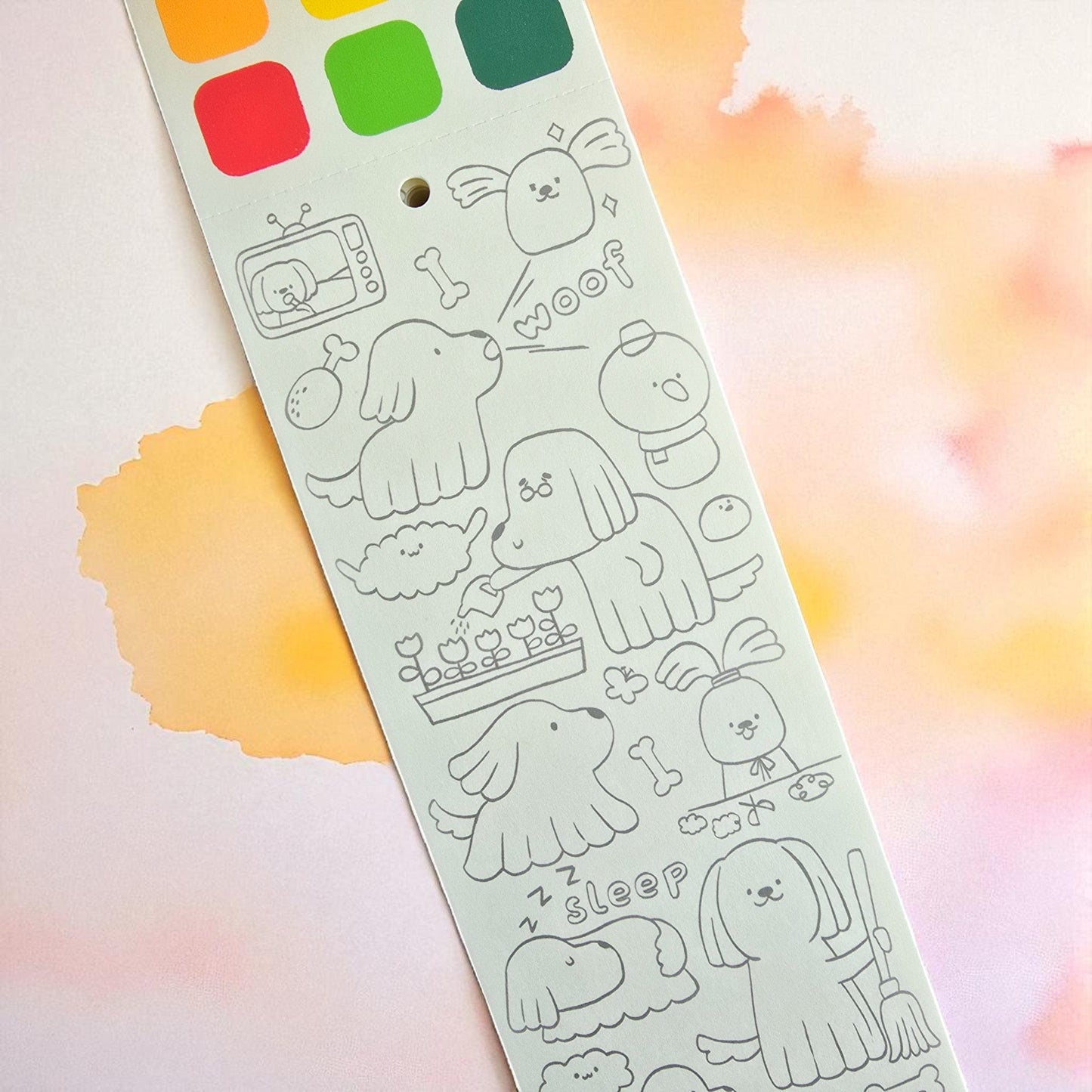 Villem Jarmelo veega värvimise raamat - Lemmikloomade Pidu Jarmelo