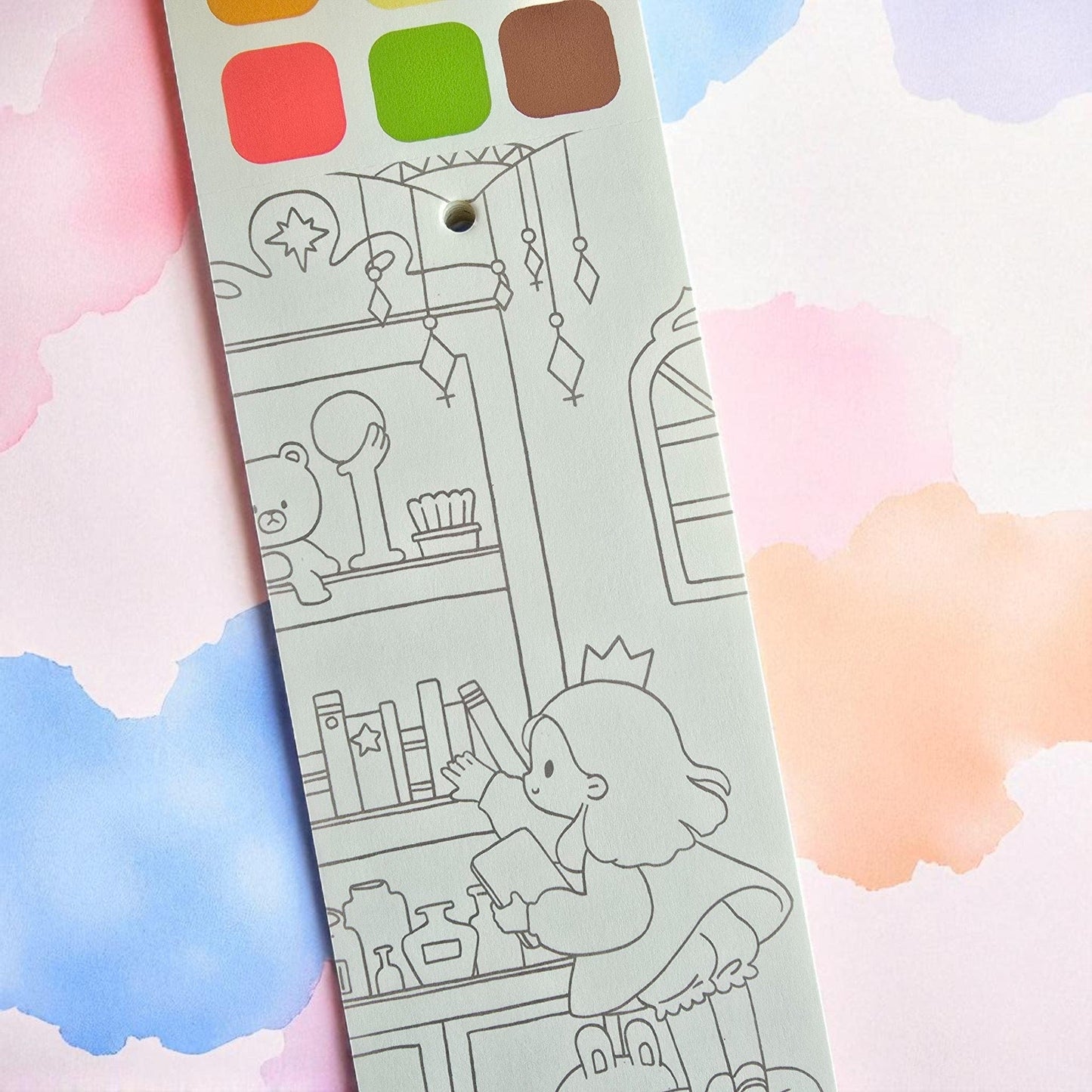 Villem Jarmelo veega värvimise raamat - Muinasjutu Printsess Jarmelo