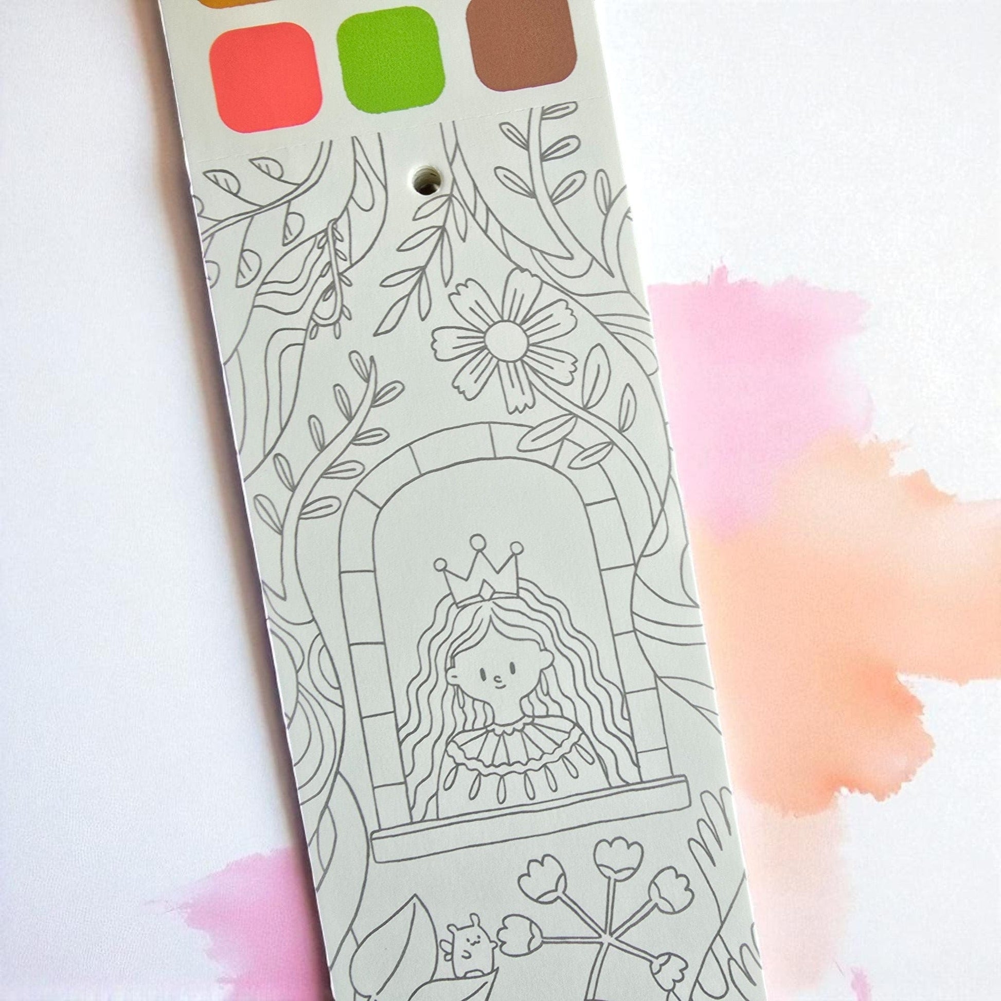 Villem Jarmelo veega värvimise raamat - Muinasjutu Printsess Jarmelo