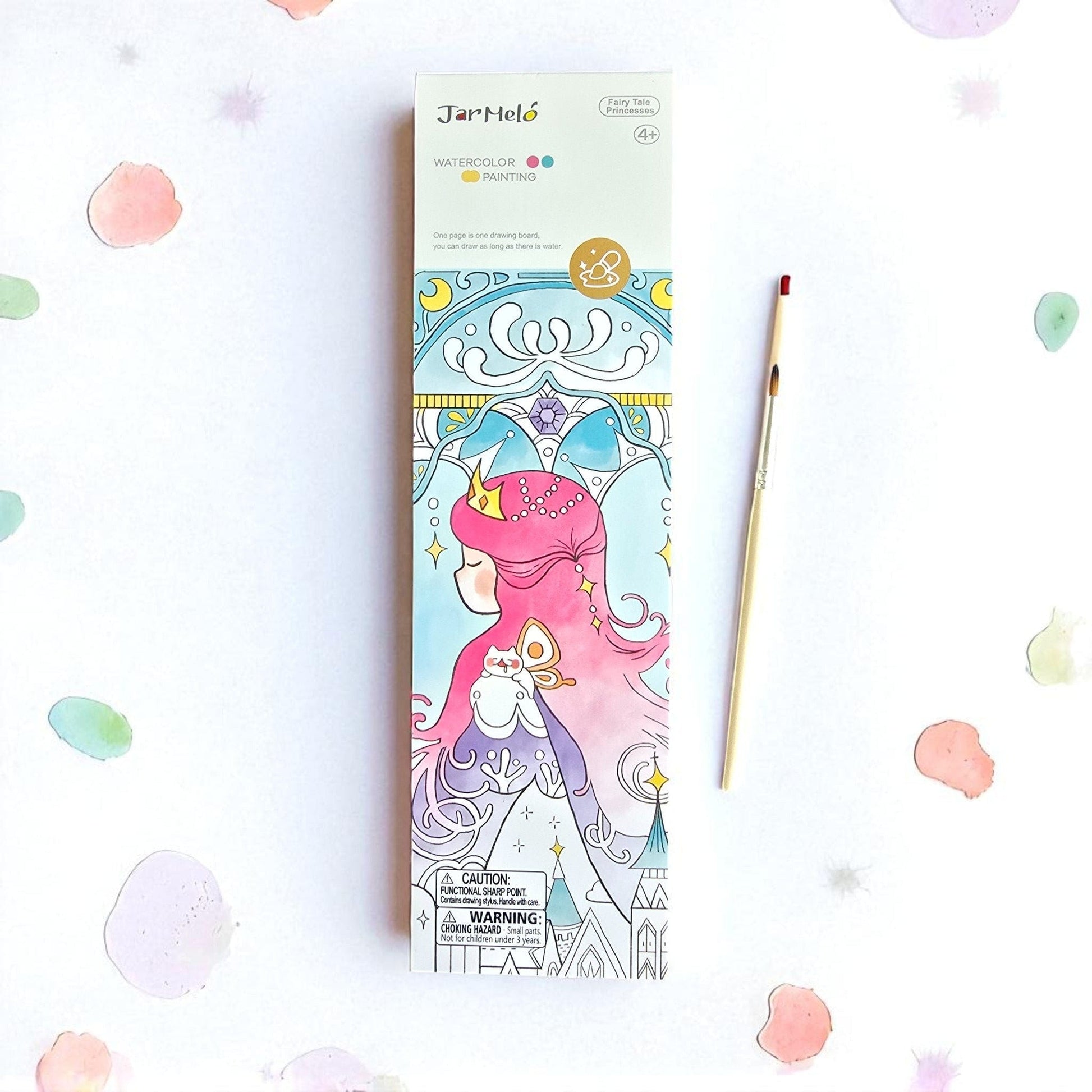 Villem Jarmelo veega värvimise raamat - Muinasjutu Printsess Jarmelo