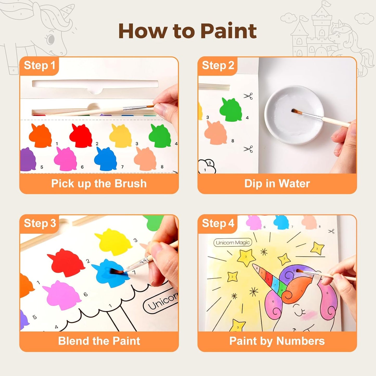 Villem Jarmelo veega värvimise raamat - Ükssarvik Jarmelo