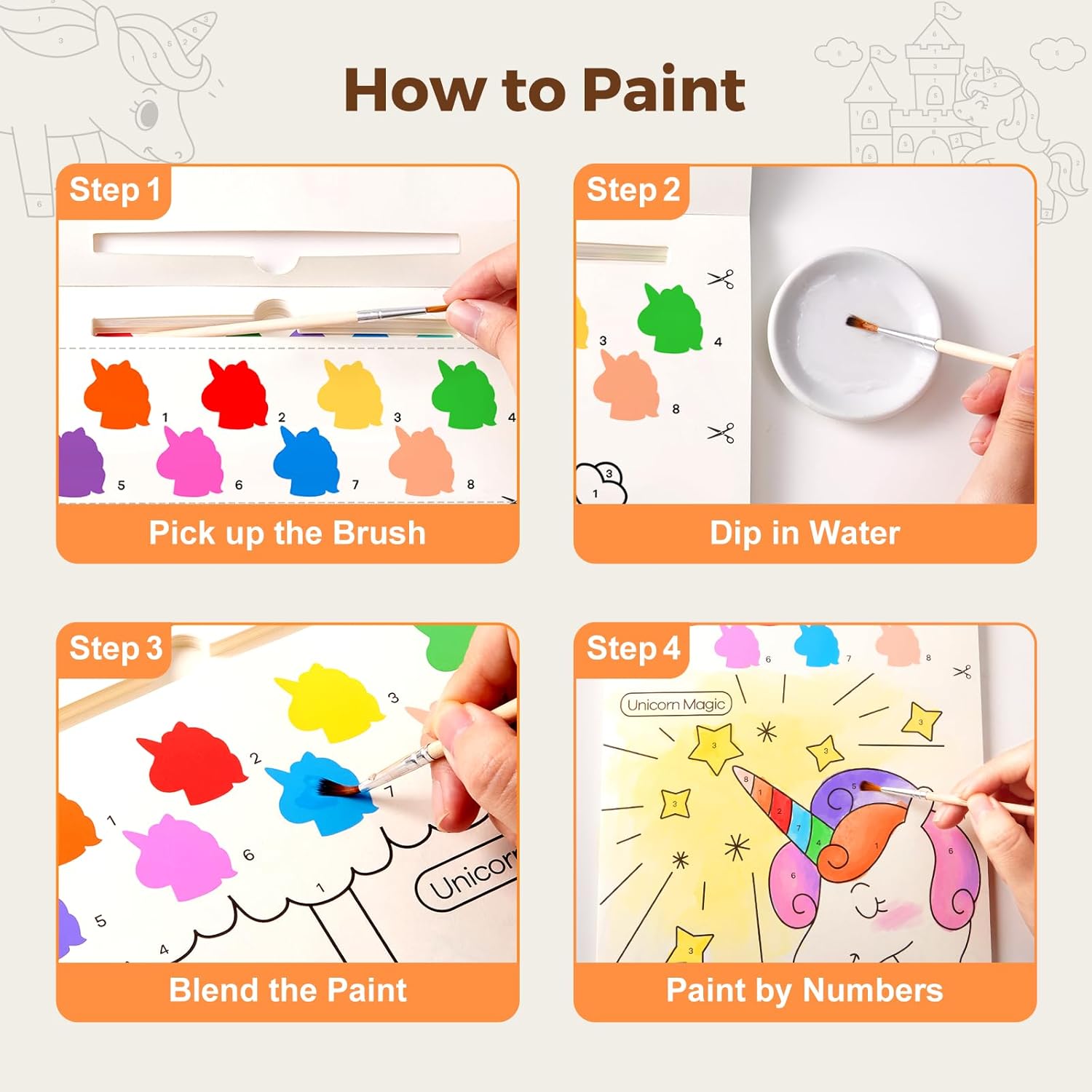 Villem Jarmelo veega värvimise raamat - Ükssarvik Jarmelo