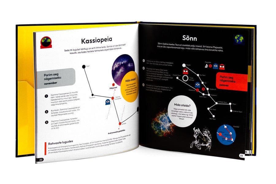 Villem Avasta öötaevas. Teejuht ja täheketas Koolibri