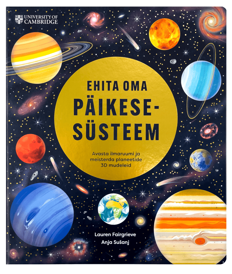 Villem Ehita oma päikesesüsteem. Avasta ilmaruumi ja meisterda planeetide 3D mudeleid Koolibri