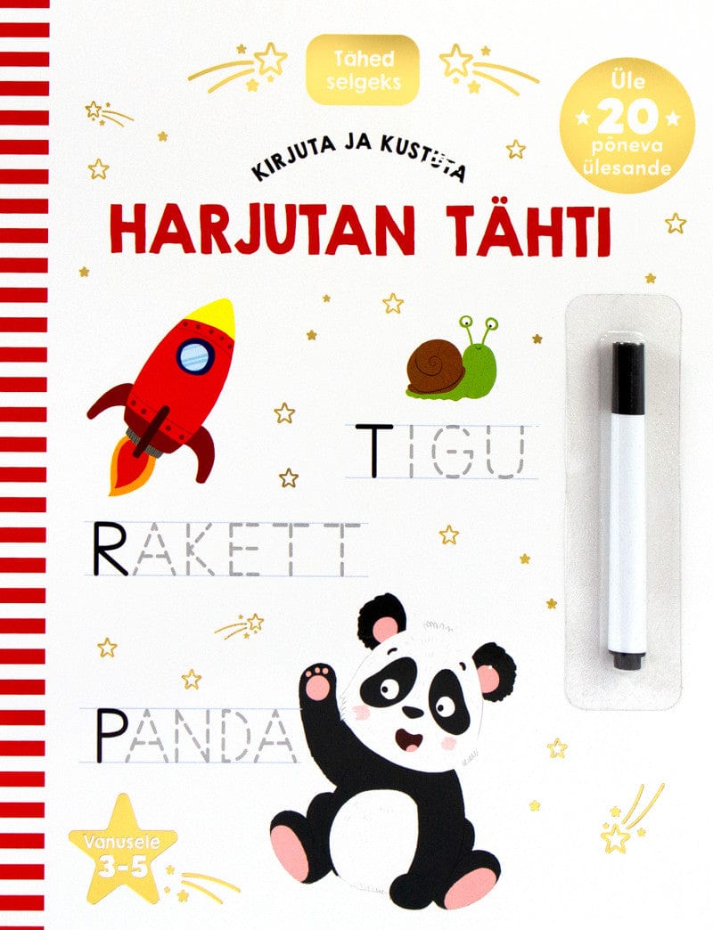 Villem Kirjuta ja kustuta. Harjutan tähti Koolibri