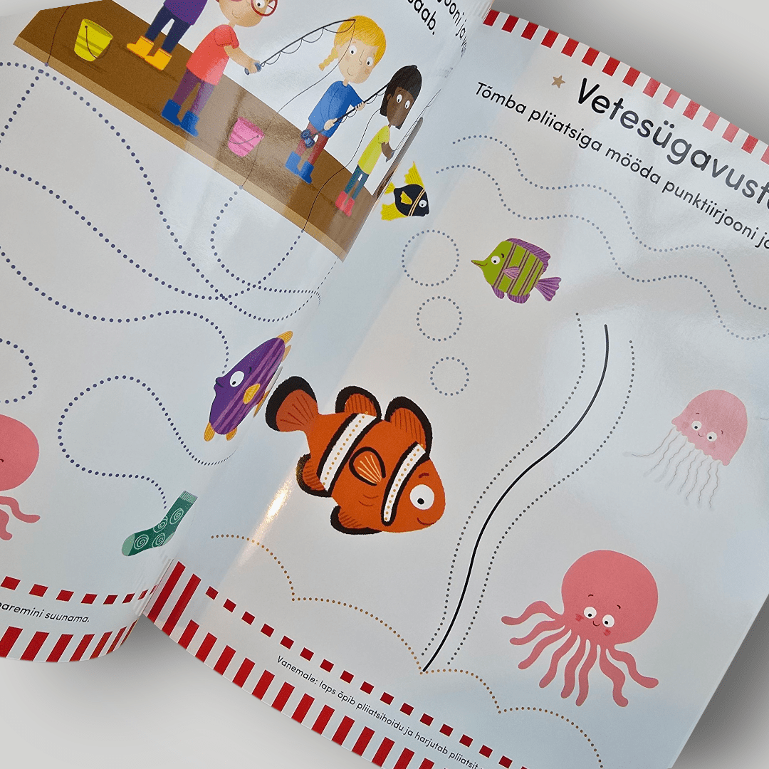 Villem Kirjuta ja kustuta. Harjutan tähti Koolibri