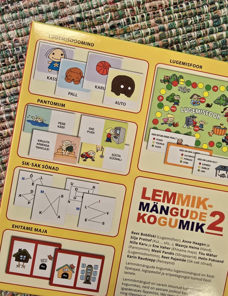 Villem Lugemismängud. Lemmikmängude kogumik 2 Koolibri