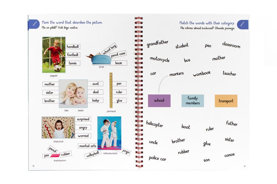 Villem Mina õpin inglise keelt! Töövihik Koolibri