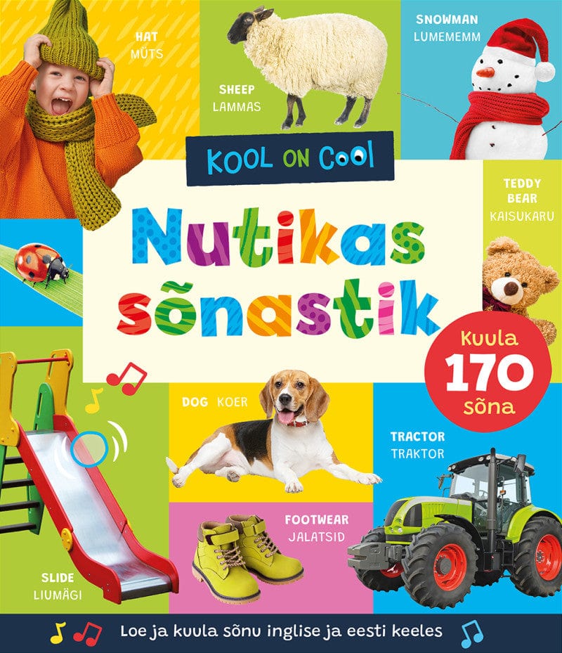 Villem Nutikas sõnastik. Kool on cool - kakskeelne heliraamat! EST/ENG Koolibri