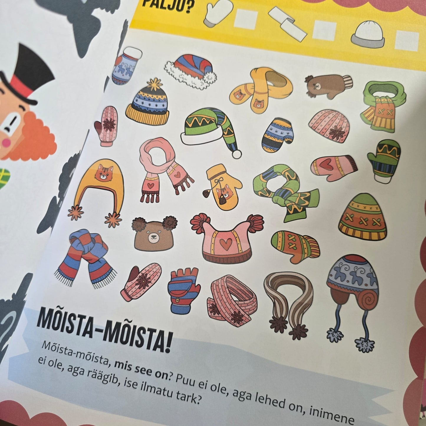 Villem Taibuka lapse tegelusvihik vanusele 4-8 Koolibri