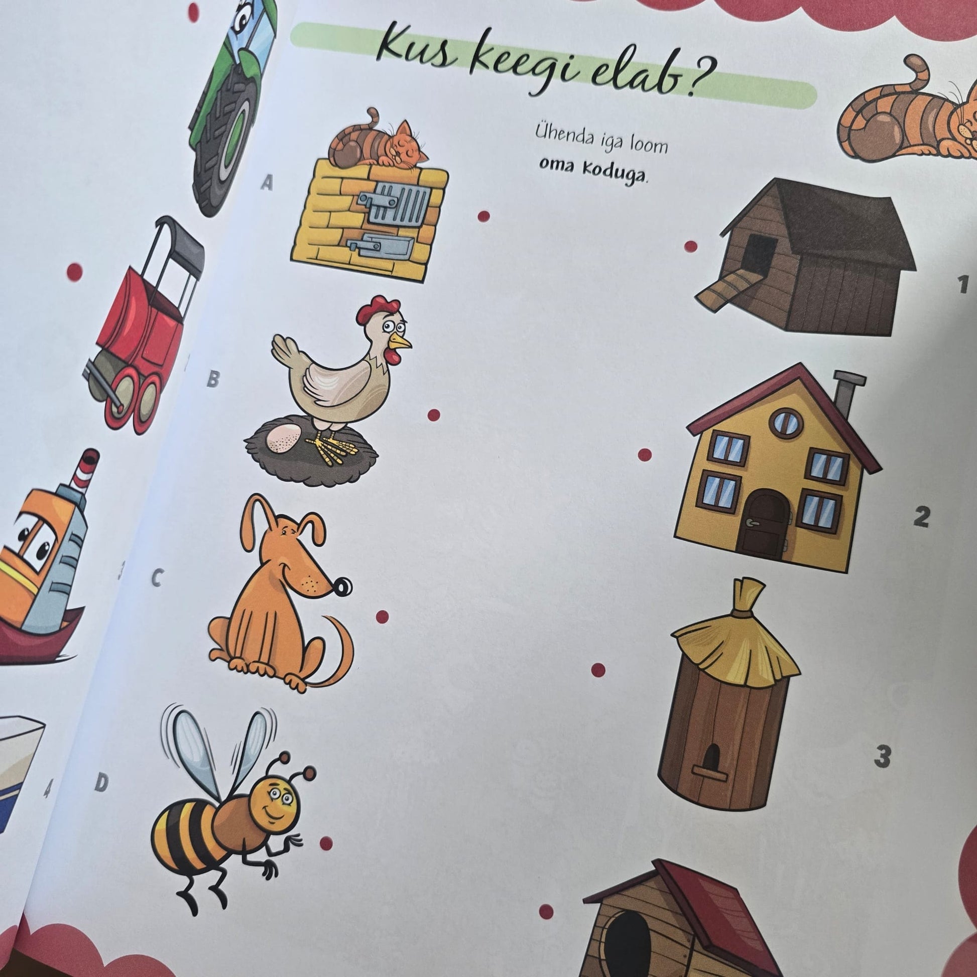 Villem Taibuka lapse tegelusvihik vanusele 4-8 Koolibri