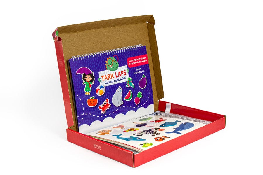 Villem Tark laps. Mudilase tegeluskohver Koolibri