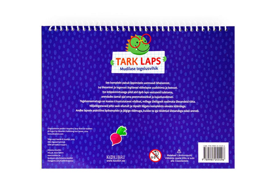 Villem Tark laps. Mudilase tegeluskohver Koolibri
