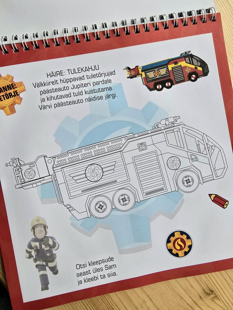 Villem Tuletõrjuja Sam. Päästjad tegutsevad Koolibri
