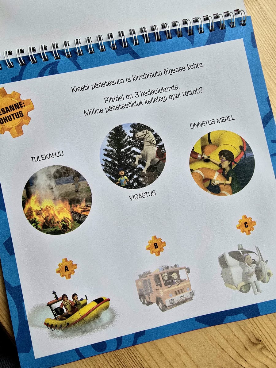 Villem Tuletõrjuja Sam. Päästjad tegutsevad Koolibri