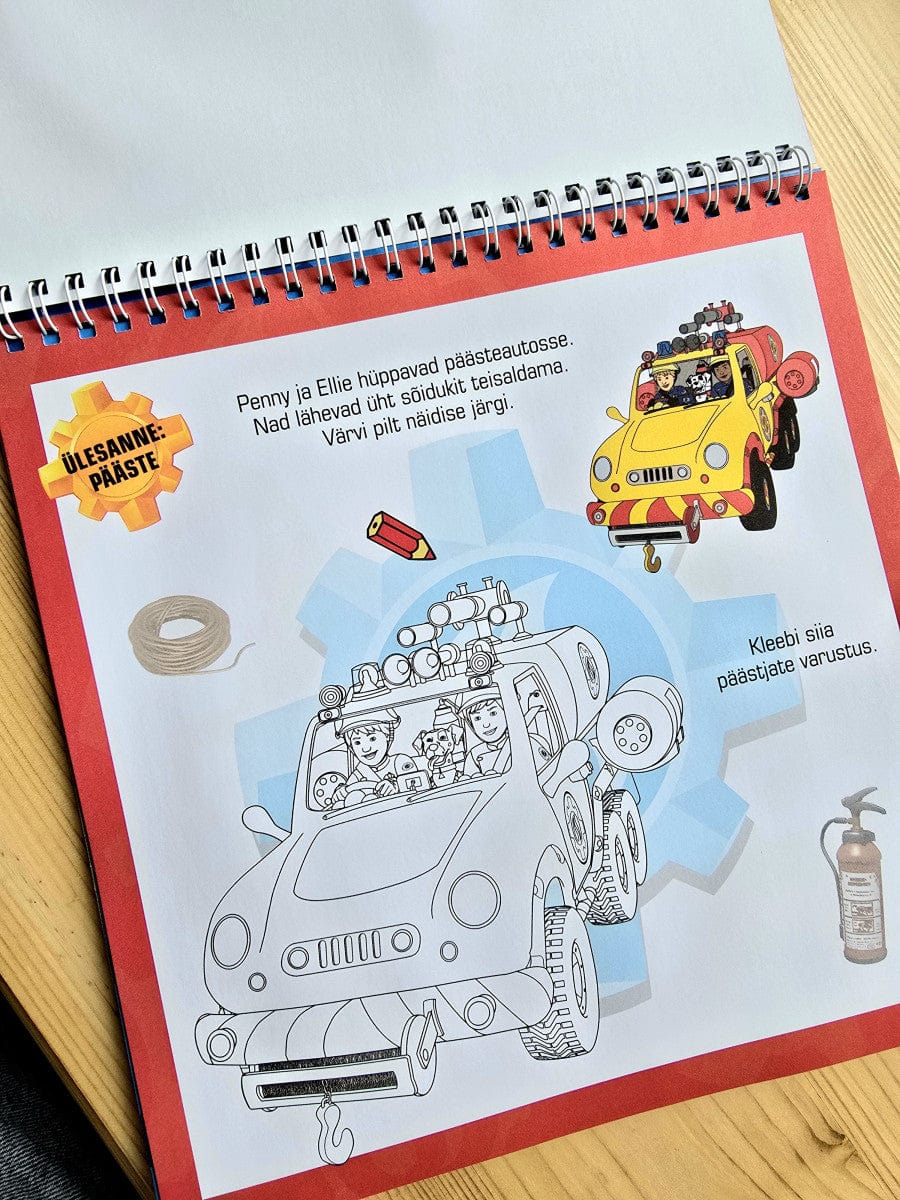 Villem Tuletõrjuja Sam. Päästjad tegutsevad Koolibri