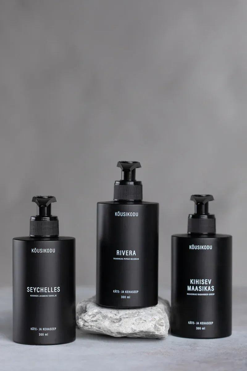 Villem Köusikodu käte-ja kehaseep Kihisev maasikas Köusikodu