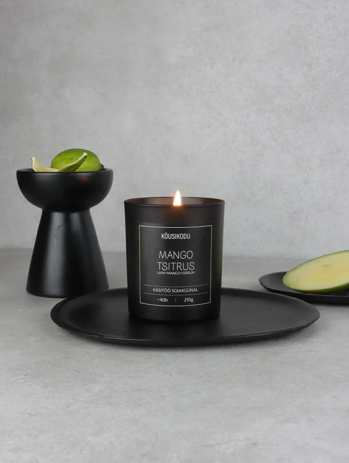 Villem Köusikodu sojaküünal “Mango tsitrus" Köusikodu