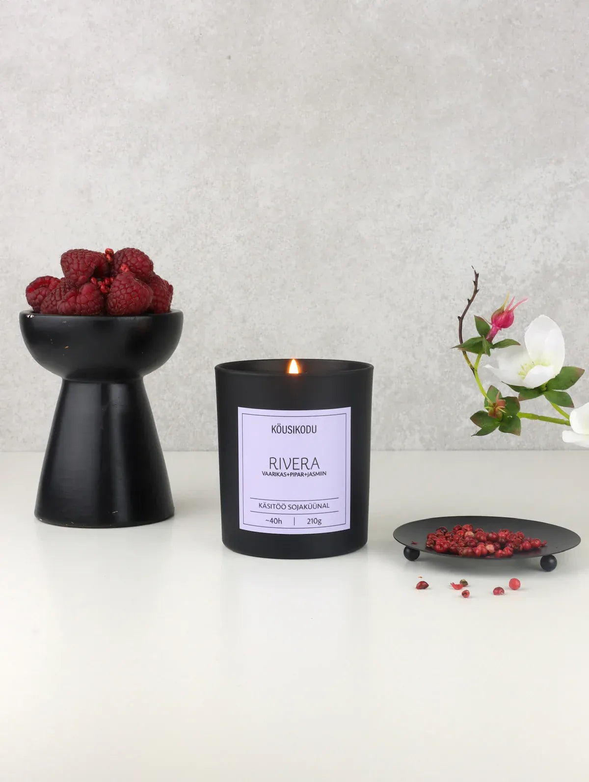 Villem Köusikodu sojaküünal “Rivera" Köusikodu