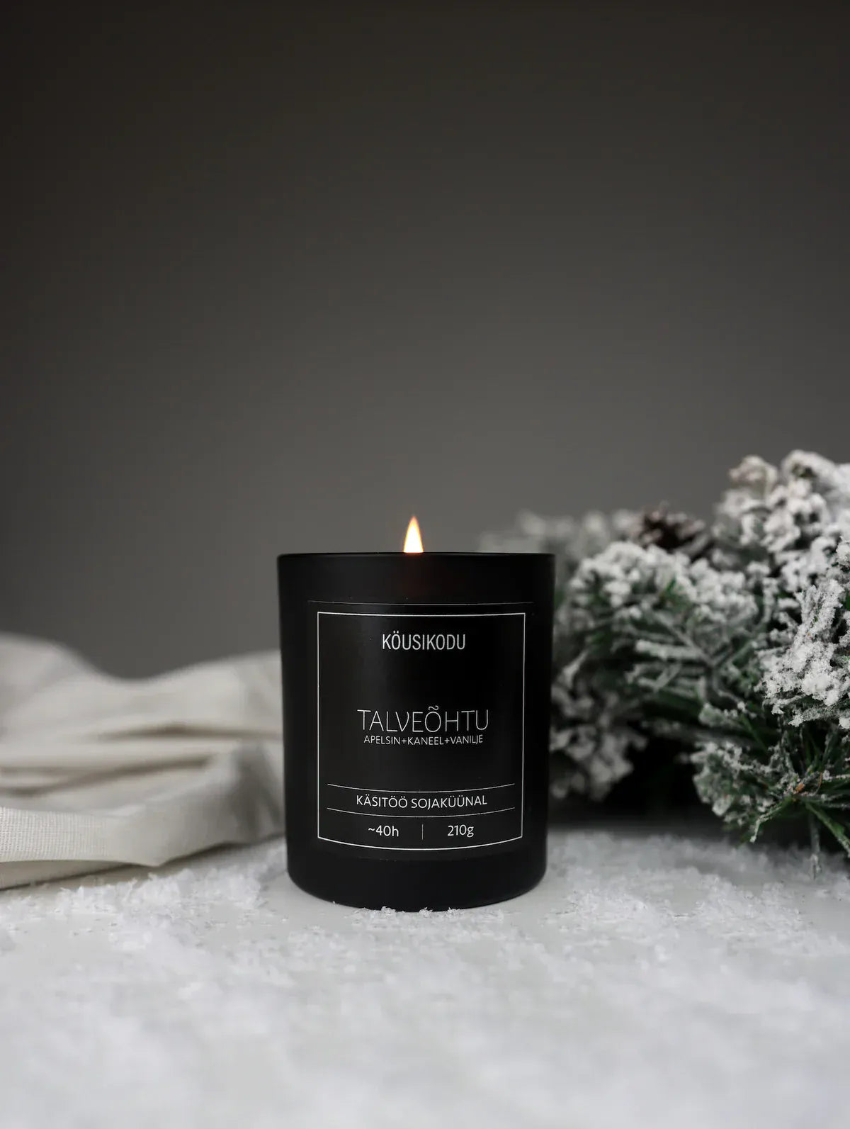 Villem Köusikodu sojaküünal “Talveõhtu" Köusikodu