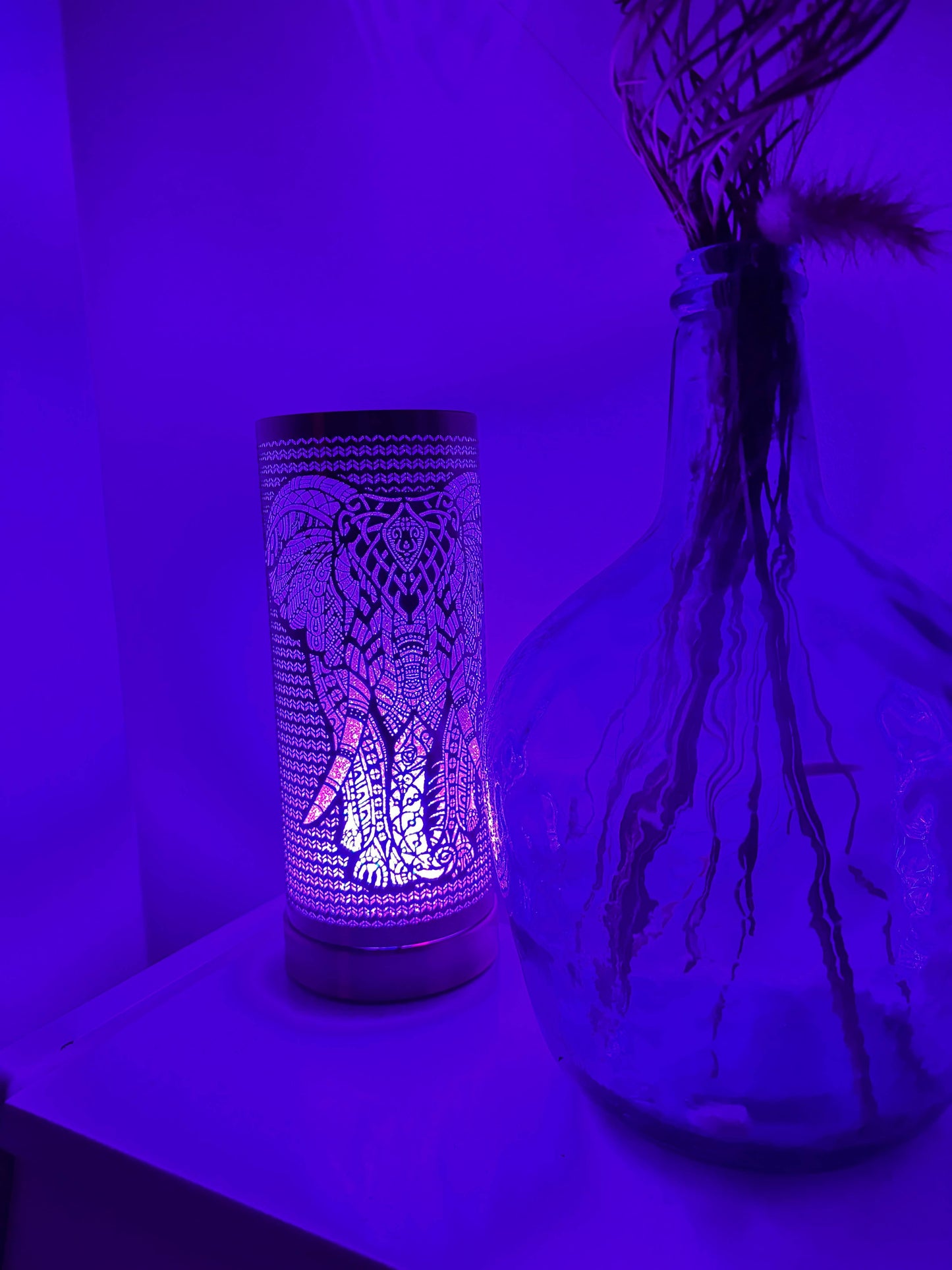 Villem Luxarom suur lõhnalamp 26 cm LED-Elephant Fragrance Diffuser Luxarom