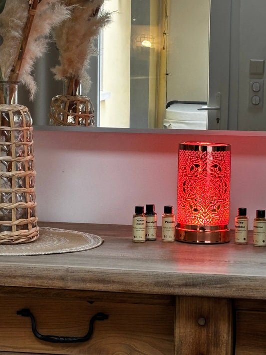 Villem Luxarom väike lõhnalamp 18 cm LED-Mandala Fragrance Diffuser Luxarom