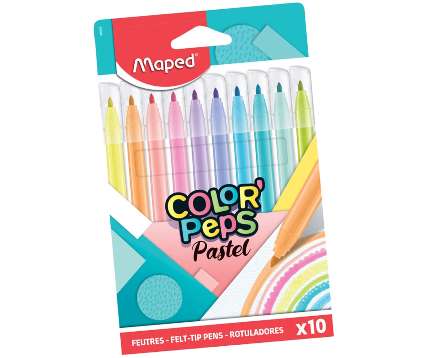 Villem MAPED Color’Peps Pastel viltpliiatsid 10 tk Maped